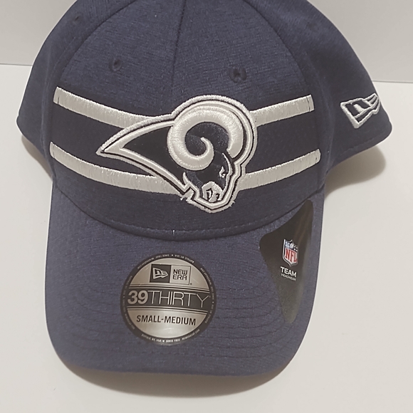New Era 39 Thirty Fitted LA Rams Hat - Picture 1 of 3